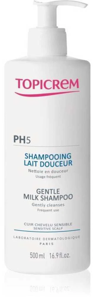 Topicrem PH5 Gentle Šampūnas švelniai valantis šampūnas, 500 ml
