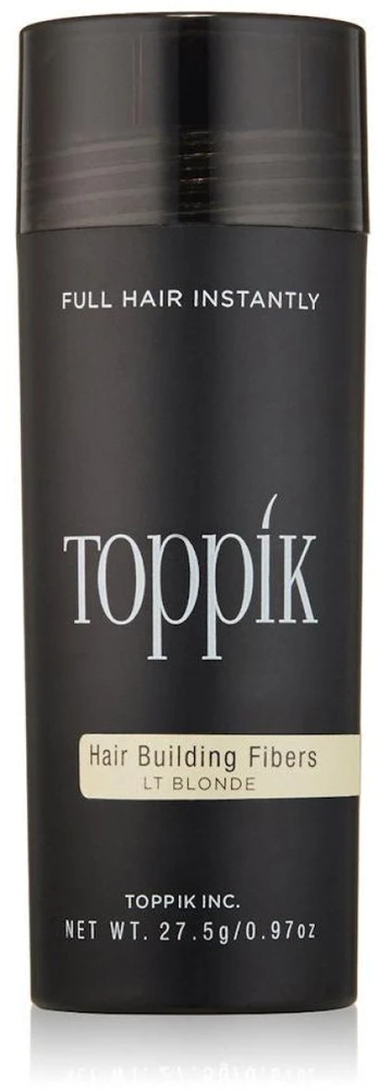 Toppik Hair Building Fibers atspalvį suteikianti priemonė plaukams, atspalvis: Light Skirtas šviesiems plaukams, 27.5 g