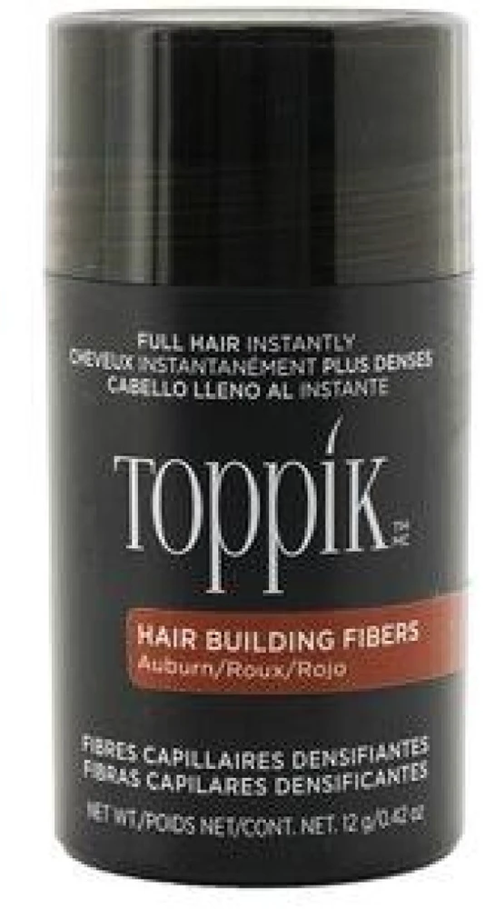Toppik Hair Building Fibers atspalvį suteikianti priemonė plaukams, spalva: Auburn, 12 g