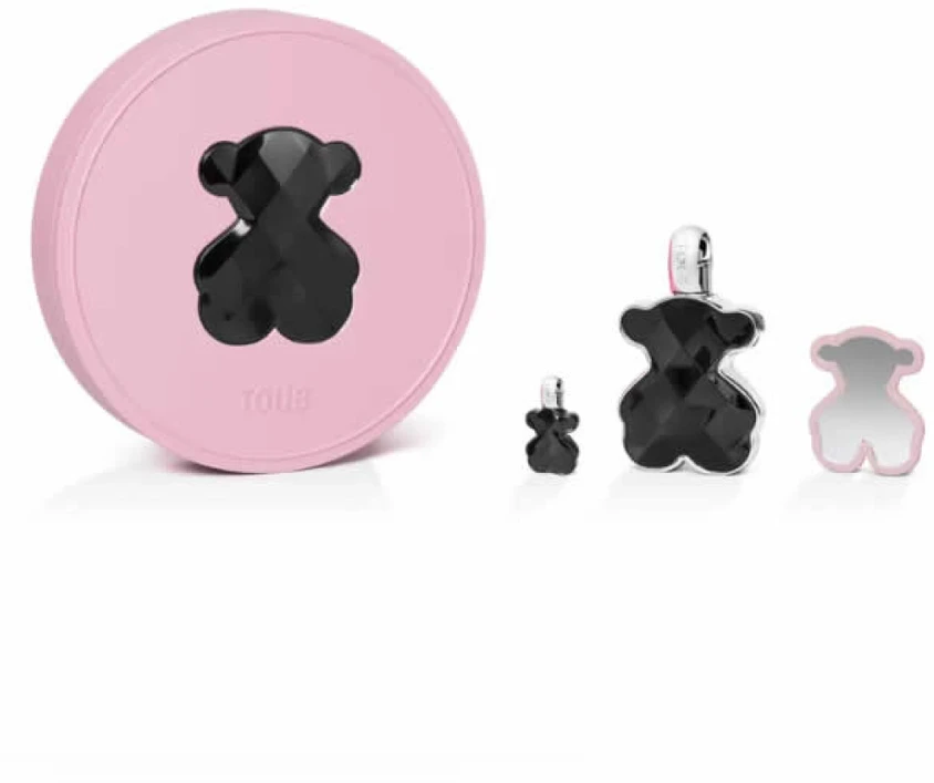 Tous Loveme The Onyx Parfum Purškiklis, 90 ml Set 3 Pieces