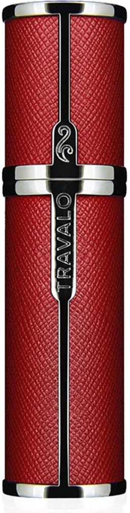 Travalo Milano Raudona pildomas kvepalų buteliukas (atomaizeris), 5 ml
