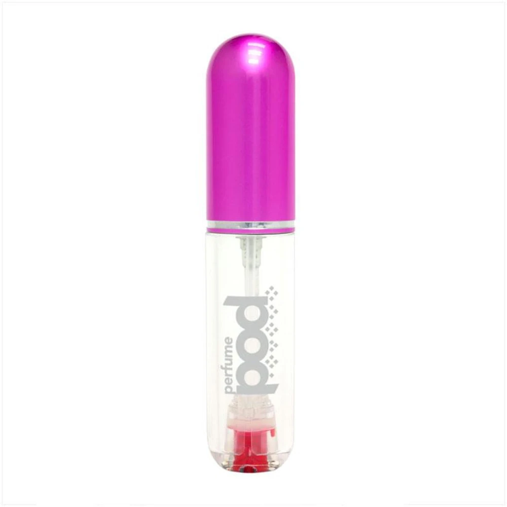 Travalo Perfume Pod Pure Hot Rožinė pildomas kvepalų buteliukas (atomaizeris), 5 ml