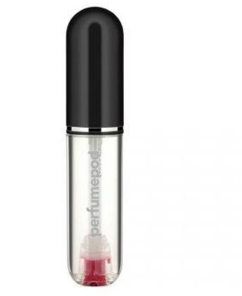 Travalo Perfume Pod Pure daugkartinio pripildymo kvepalų purkštuvas Juodas, 5 ml
