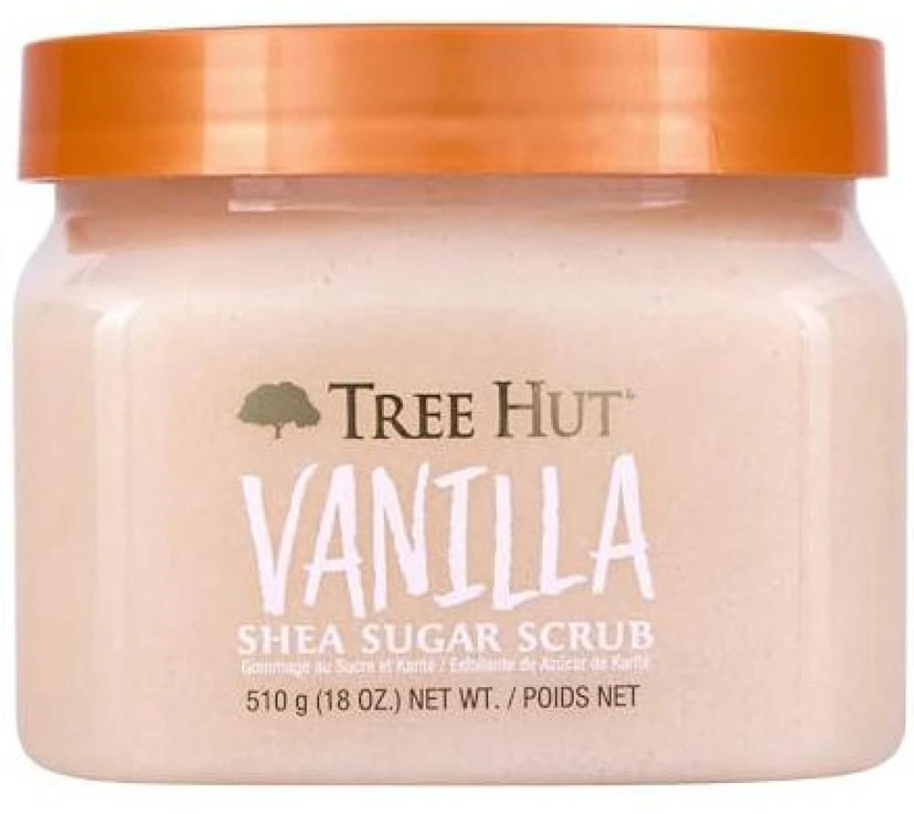 Tree Hut Shea Sugar Vanilla Body Scrub kūno šveitiklis, 510 g