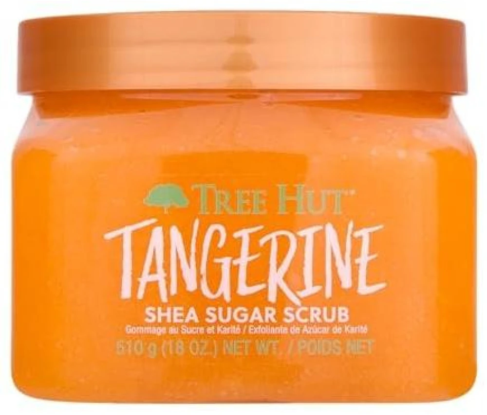 Tree Hut Tangerine Shea Sugar Scrub kūno šveitiklis, 510 g