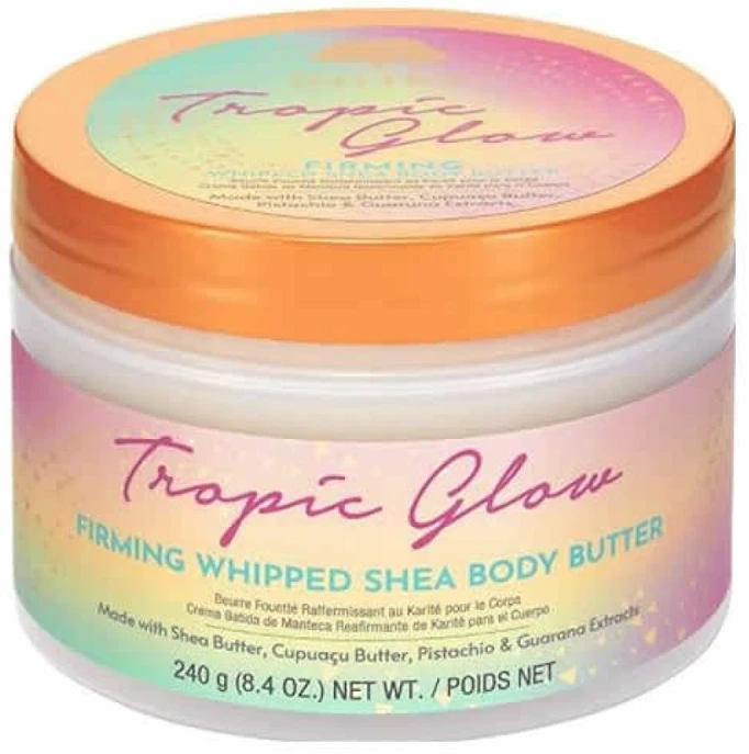 Tree Hut Tropic Glow Firming Whipped Shea Body Butter stangrinantis kūno sviestas, 240 g