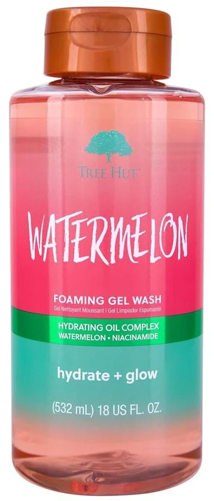 Tree Hut Watermelon Foaming Gel Wash dušo želė, 532 ml