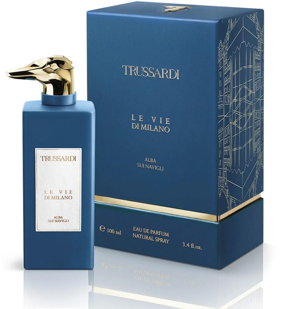 Trussardi Le Vie Di Milano Alba Sui Navigli EDP parfumuotas vanduo unisex, 100 ml