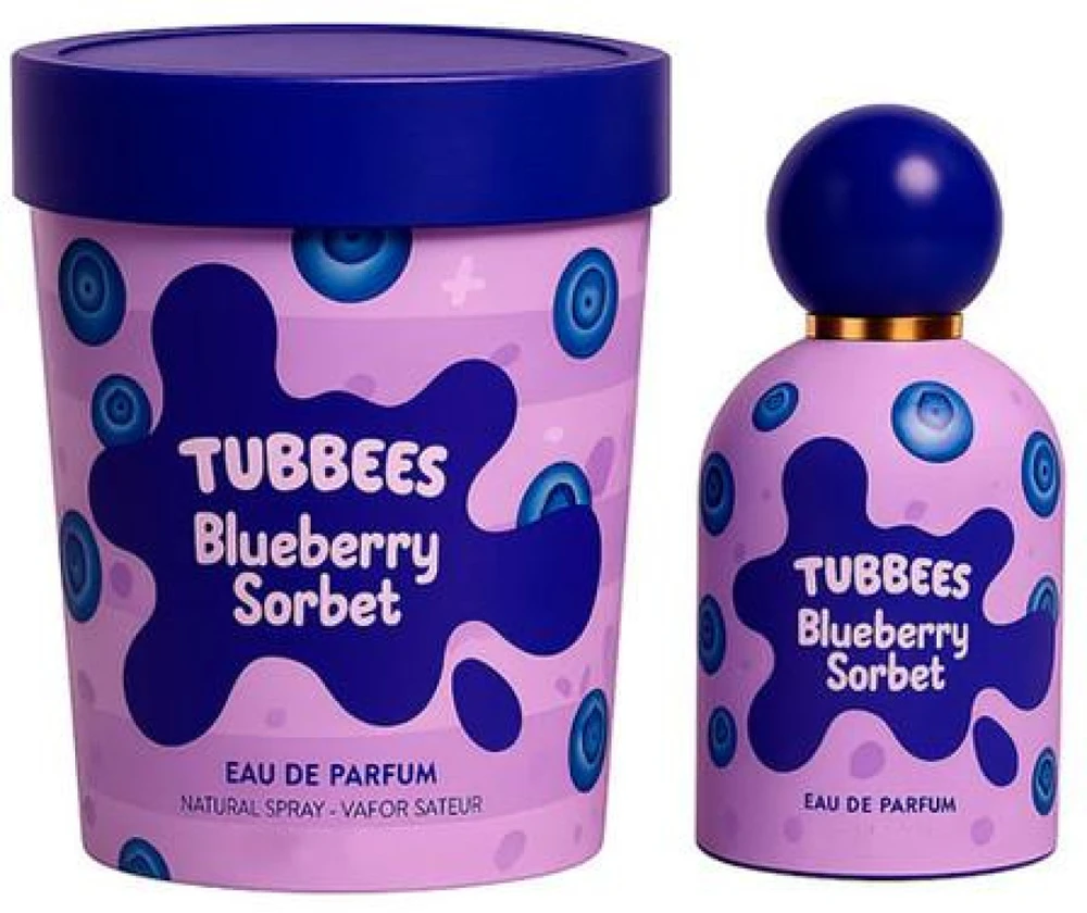 Grandeur Tubbees Blueberry Sorbet EDP parfumuotas vanduo unisex, 50 ml
