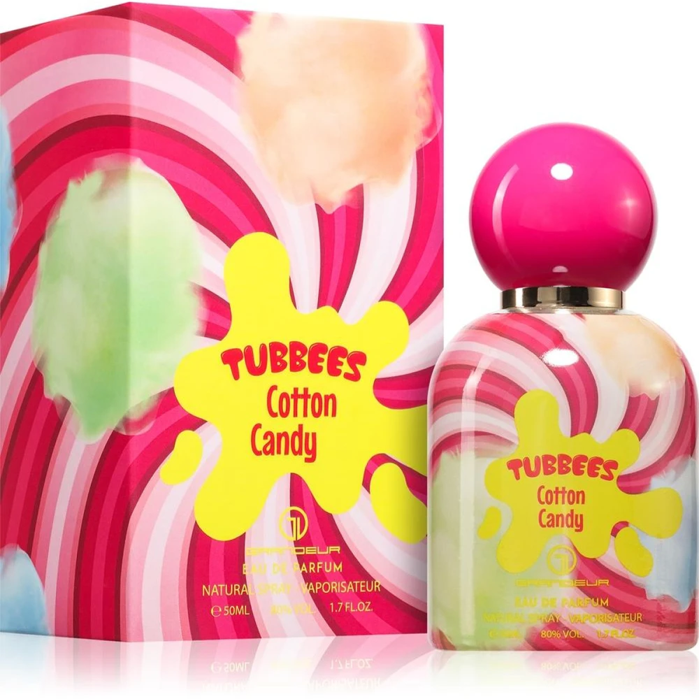 Grandeur Tubbees Cotton Candy EDP parfumuotas vanduo unisex, 50 ml