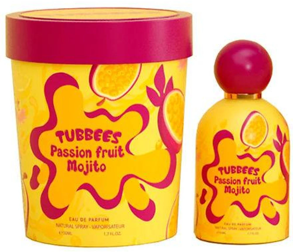 Grandeur Tubbees Passion Fruit Mojito EDP parfumuotas vanduo unisex, 50 ml
