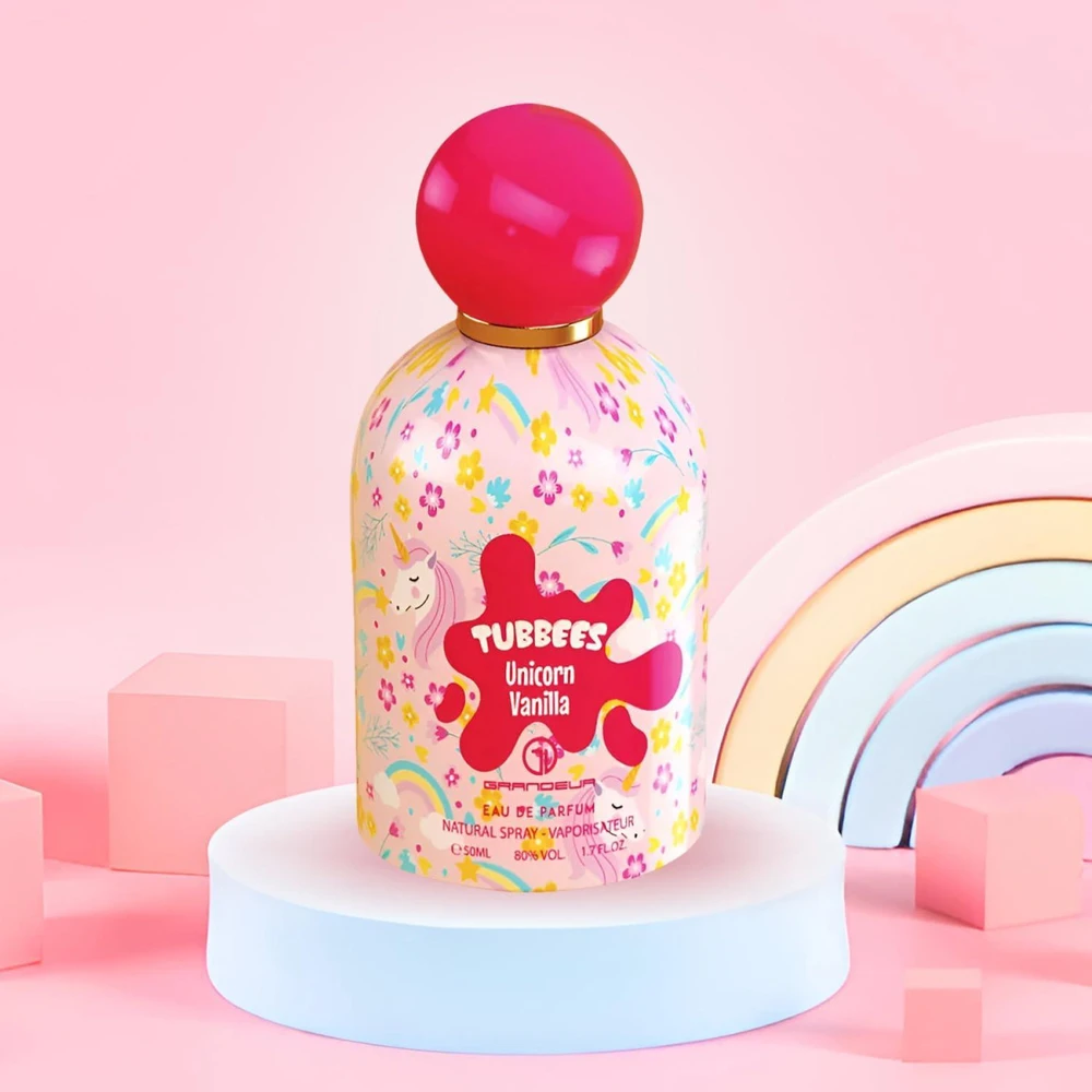 Grandeur Tubbees Unicorn Vanilla EDP parfumuotas vanduo unisex, 50 ml