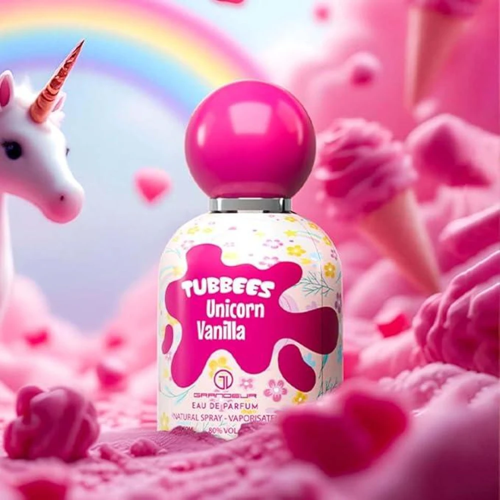 Grandeur Tubbees Unicorn Vanilla EDP parfumuotas vanduo unisex, 50 ml