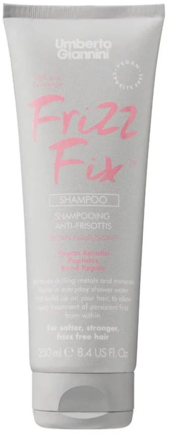 Umberto Giannini Frizz Fix Hair Šampūnas Minkštinantis ir glotninantis & Repairing, 250 ml