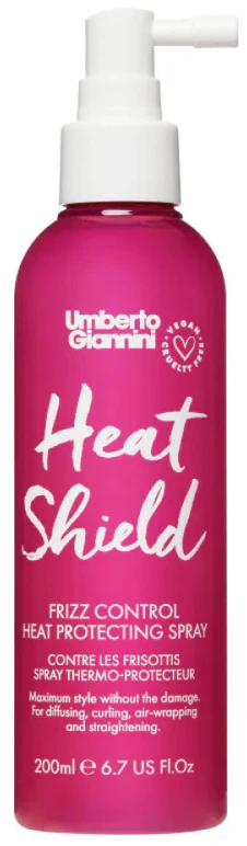 Umberto Giannini Heat Shield Plaukų lakas Treatment Heat Protection & Anti-Static, 200 ml