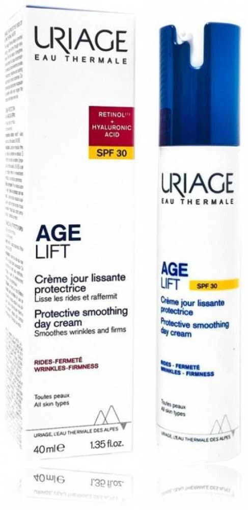 Uriage Age Lift Protective Smoothing Day Kreminis SPF 30 apsauginis dieninis kremas nuo raukšlių, 40 ml