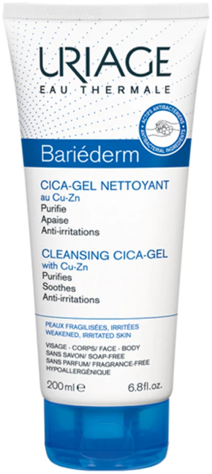 "Uriage Bariéderm-Cica" prausimosi gelis 200ml