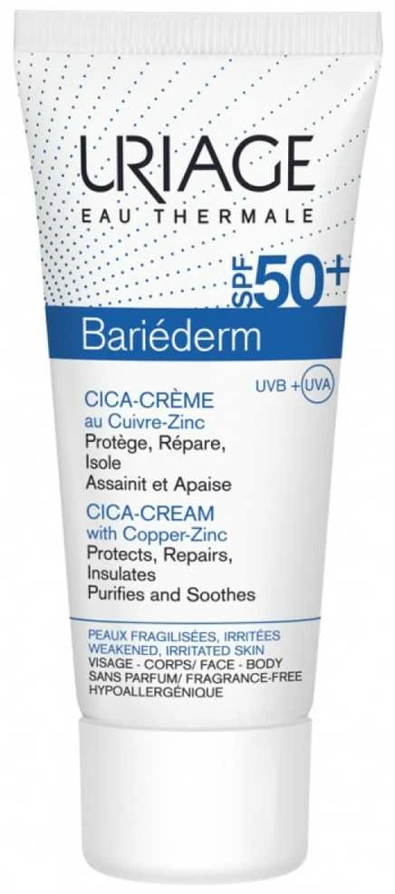 Uriage Bariéderm Cica-Kreminis Kremas su Spf50+ 40ml