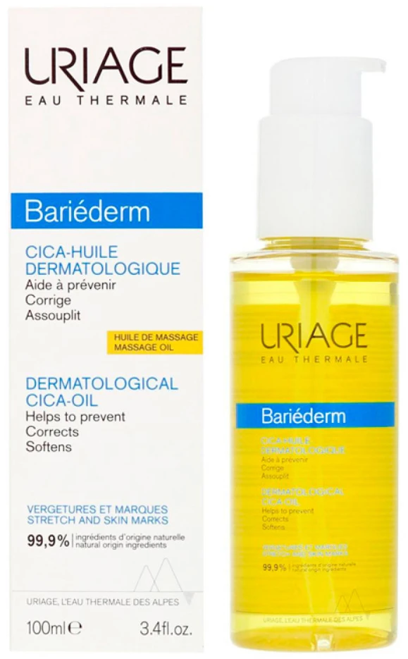 "Uriage Bariederm Cica-Oil" masažinis aliejus 100ml