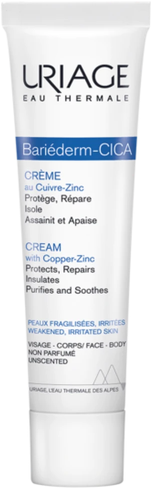 URIAGE atkuriamasis kremas BARIEDERM CICA, bekvapis, 40 ml