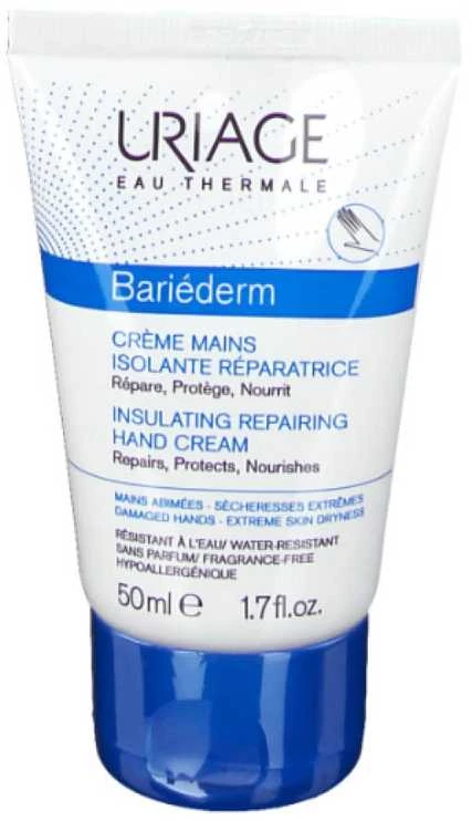 "Uriage Bariéderm" izoliacinis atkuriamasis rankų kremas 50ml
