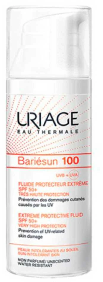 "Uriage Bariesun 100 Extreme Protection Fluidas" SPF50+ 50 ml