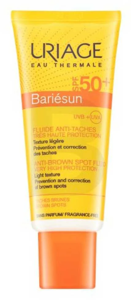 Uriage Bariésun Anti-Brown Spot Fluid SPF 50+ apsauginis fluidas nuo saulės, 40 ml