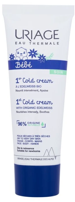 Maitinamasis kremas kūdikiam ir vaikam Uriage Bebé 1er Cold Kreminis 75ml