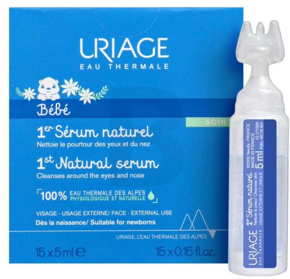 Uriage Bébé 1st Natural Serum 15 x 5 ml