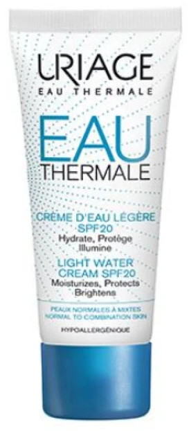 "Uriage Eau Thermale" lengvas drėkinantis kremas Spf20 40ml