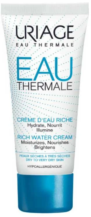 "Uriage Eau Thermale Rich Vanduo Kreminis" Drėkinantis kremas 40ml