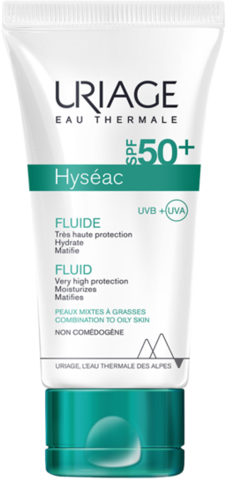 Apsauginė veido emulsija Uriage Hyseac SPF50+, 50 ml