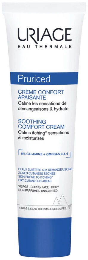 Uriage Pruriced Calming Kreminis For Face raminamasis veido kremas, 100 ml