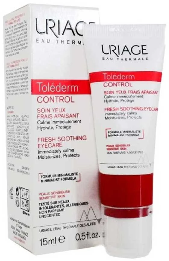 Uriage Toléderm akių zonos kremas 15ml