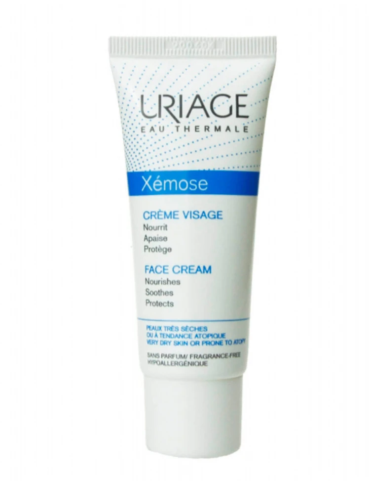 "Uriage Xémose" veido kremas sausai odai 40ml