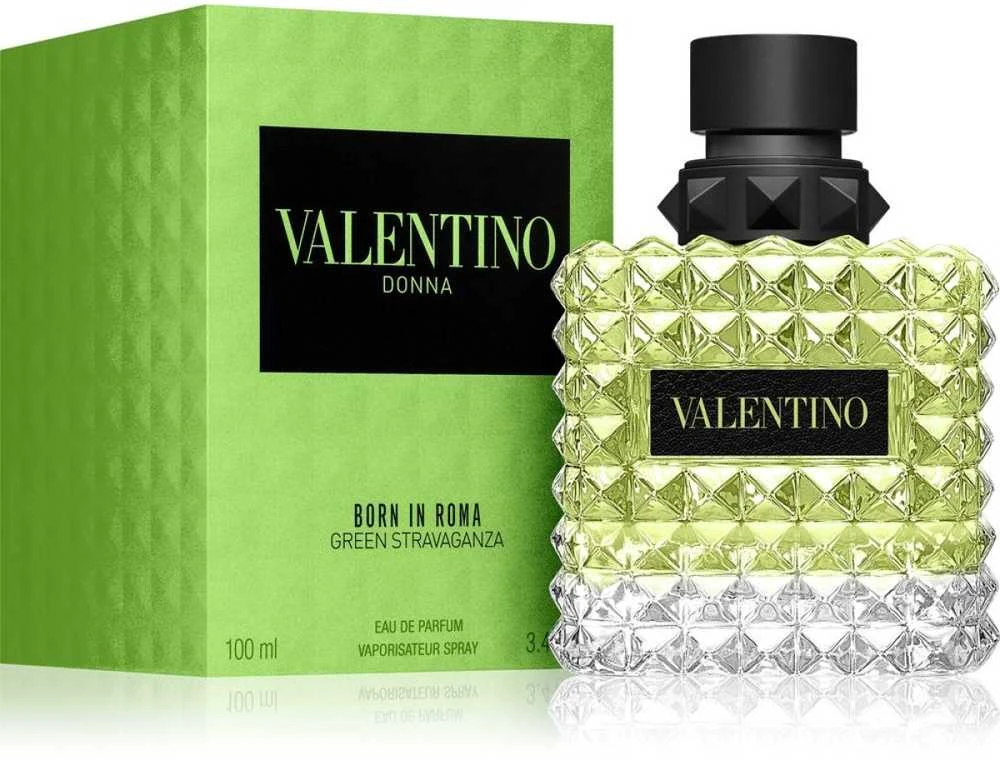 Valentino Donna Born In Roma Žalias Stravaganza EDP parfumuotas vanduo moterims, 100 ml