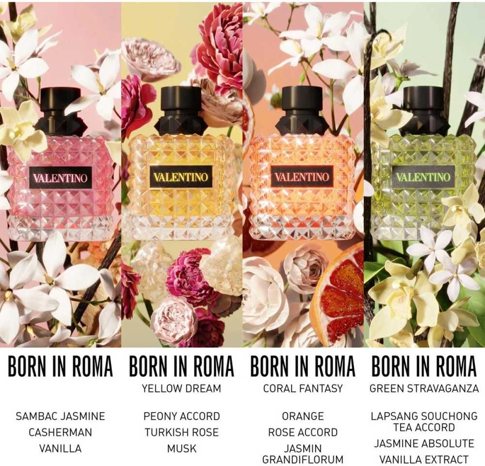 Valentino Donna Born In Roma Žalias Stravaganza EDP parfumuotas vanduo moterims, 100 ml