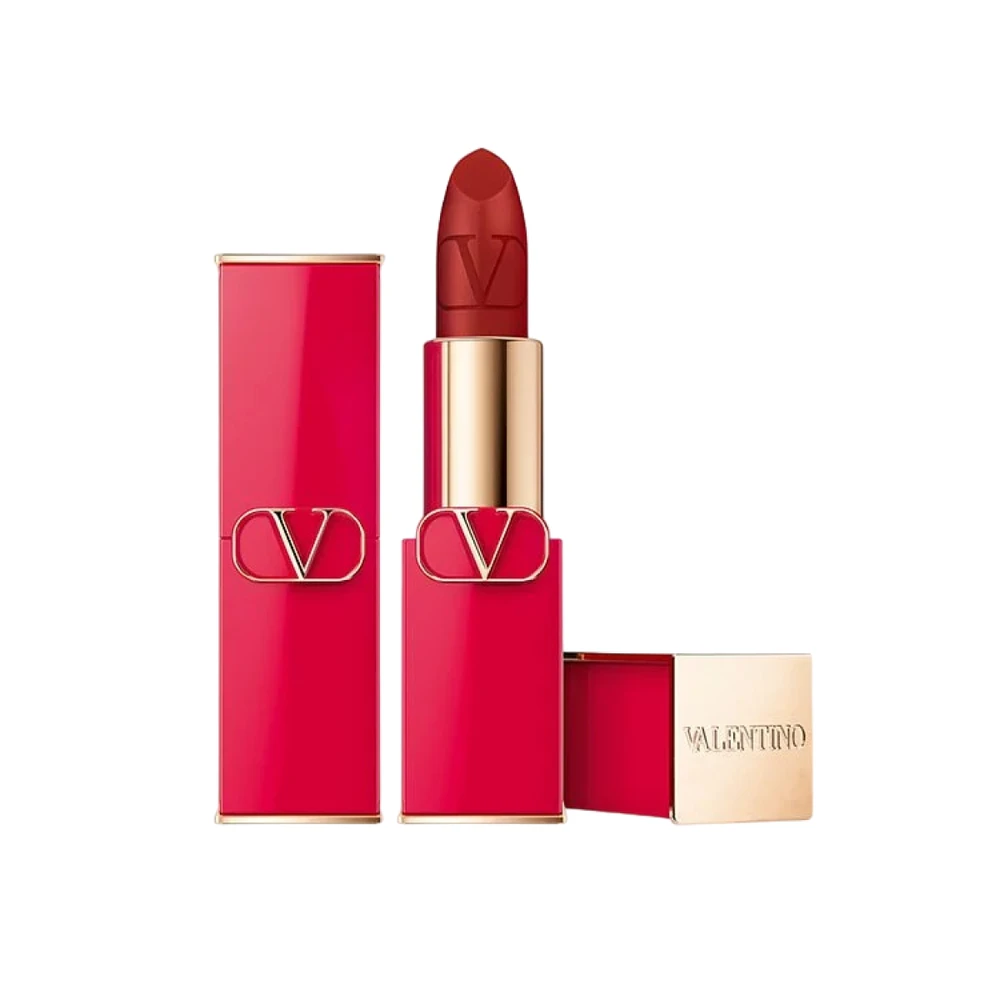 Valentino Rosso Matte Kreminis Lipstick 111A Papildomas 3.5 g