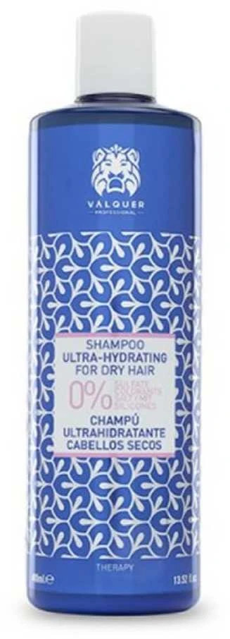 Valquer Šampūnas 0% Ultrahydrating Dry Hair šampūnas sausiems plaukams, 400 ml