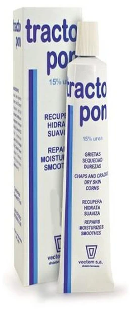 "Vectem Tractopon" kremas su 15proc Karbamidais 75ml