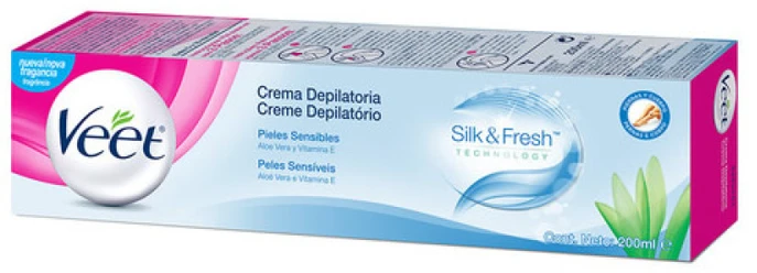 "Veet" plaukų šalinimo kremas jautriai odai 200ml