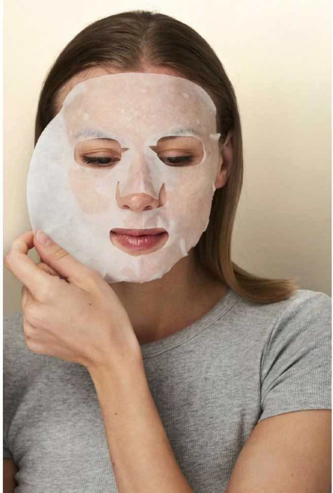 Veido kaukė Iroha Tissue Face Mask With Glycolic Acid & Centella, su glikolio rūgštimi ir Azijine centele, 23 ml