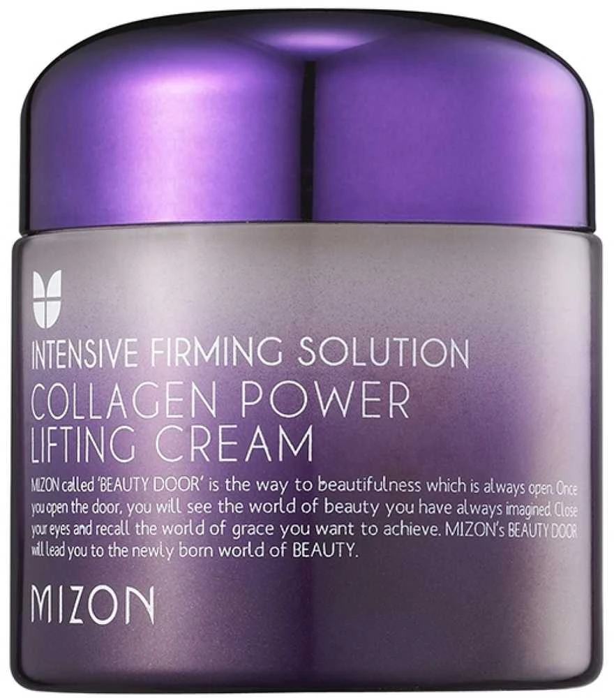 Veido odos kremas Mizon Collagen Power Lifting Kreminis, stangrinamasis, su kolagenu, 75 ml