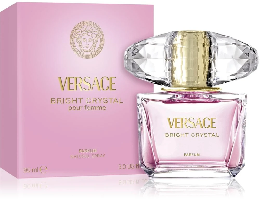 Kvepalai moterims Versace Bright Crystal Parfum PP, 90 ml