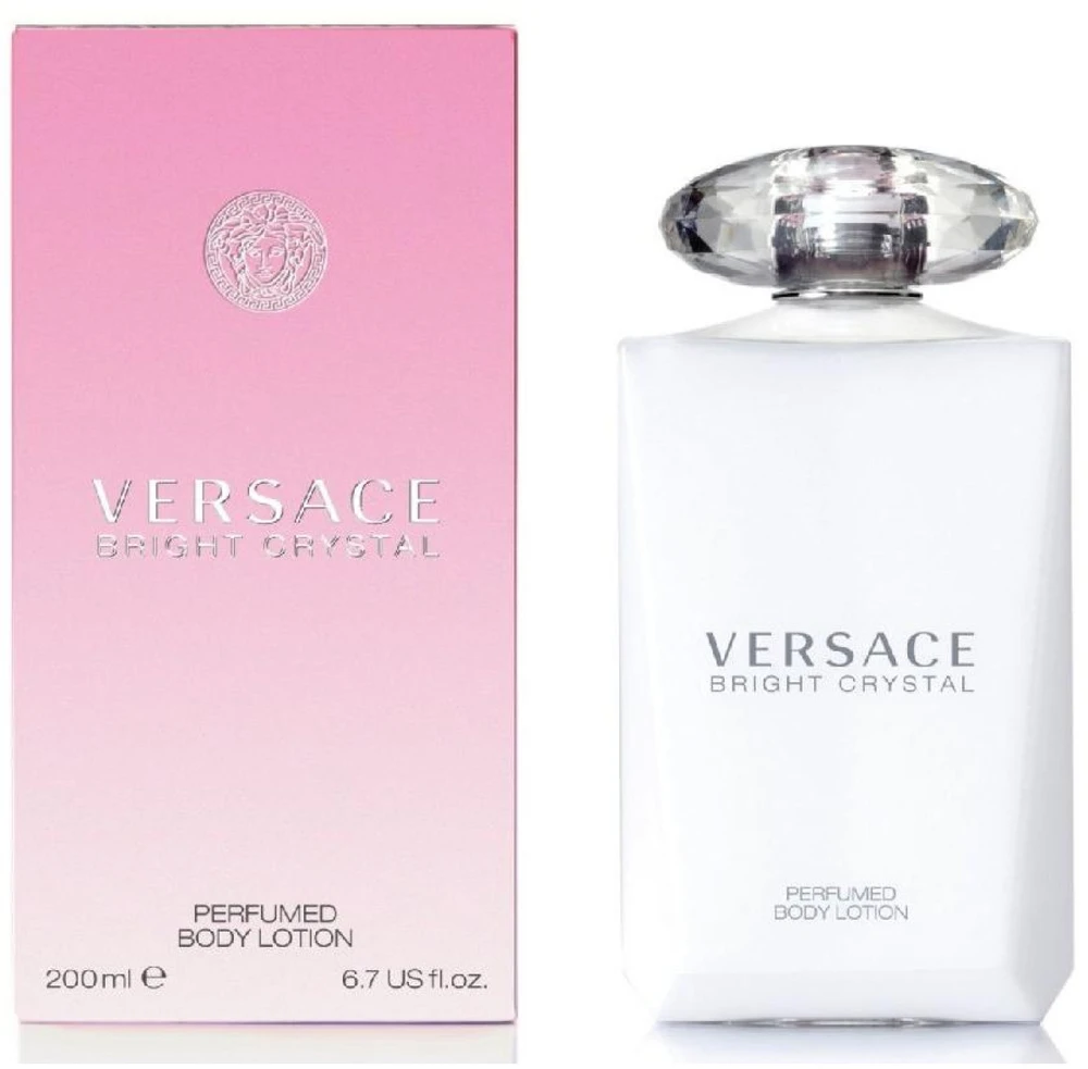 Versace Bright Crystal Perfumed Body Lotion parfumuotas kūno losjonas, 200 ml