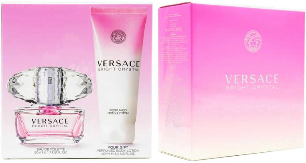 Kvepalų rinkinys moterims Versace Bright Crystal (EDT, 50 ml + kūno losjonas, 100 ml)