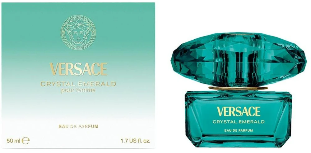 Kvepalai moterims Versace Crystal Emerald EDP, 50 ml