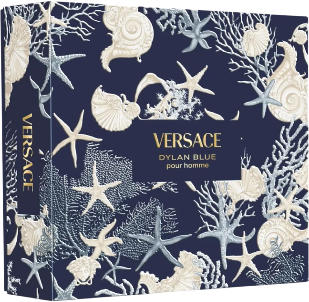 Kvepalų rinkinys vyrams Versace Dylan Blue Pour Homme (EDT, 100 ml + EDT, 5 ml + dušo želė, 150 ml)