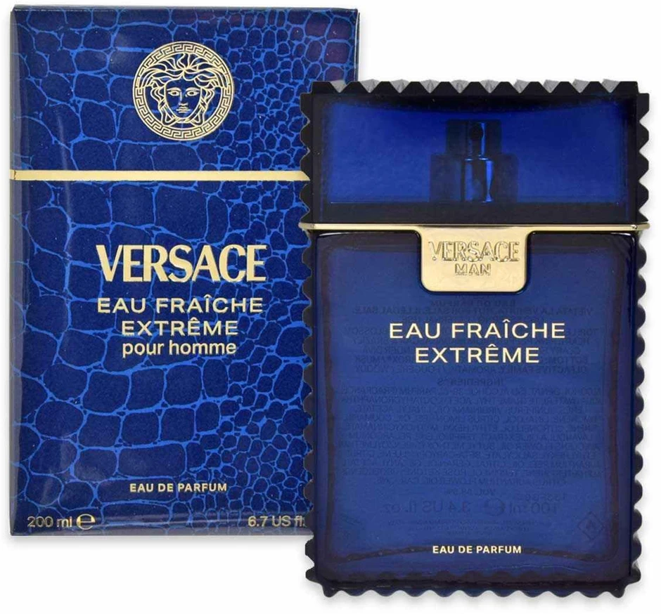 Versace Eau Fraiche Extreme EDP parfumuotas vanduo vyrams, 200 ml