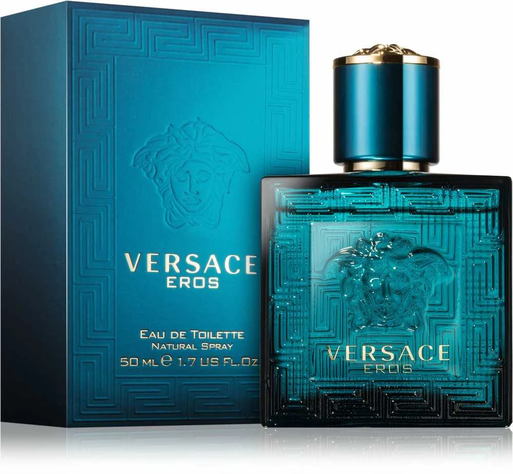 Kvepalai vyrams Versace Eros EDT, 50 ml aprašymas - Prekės nuotrauka